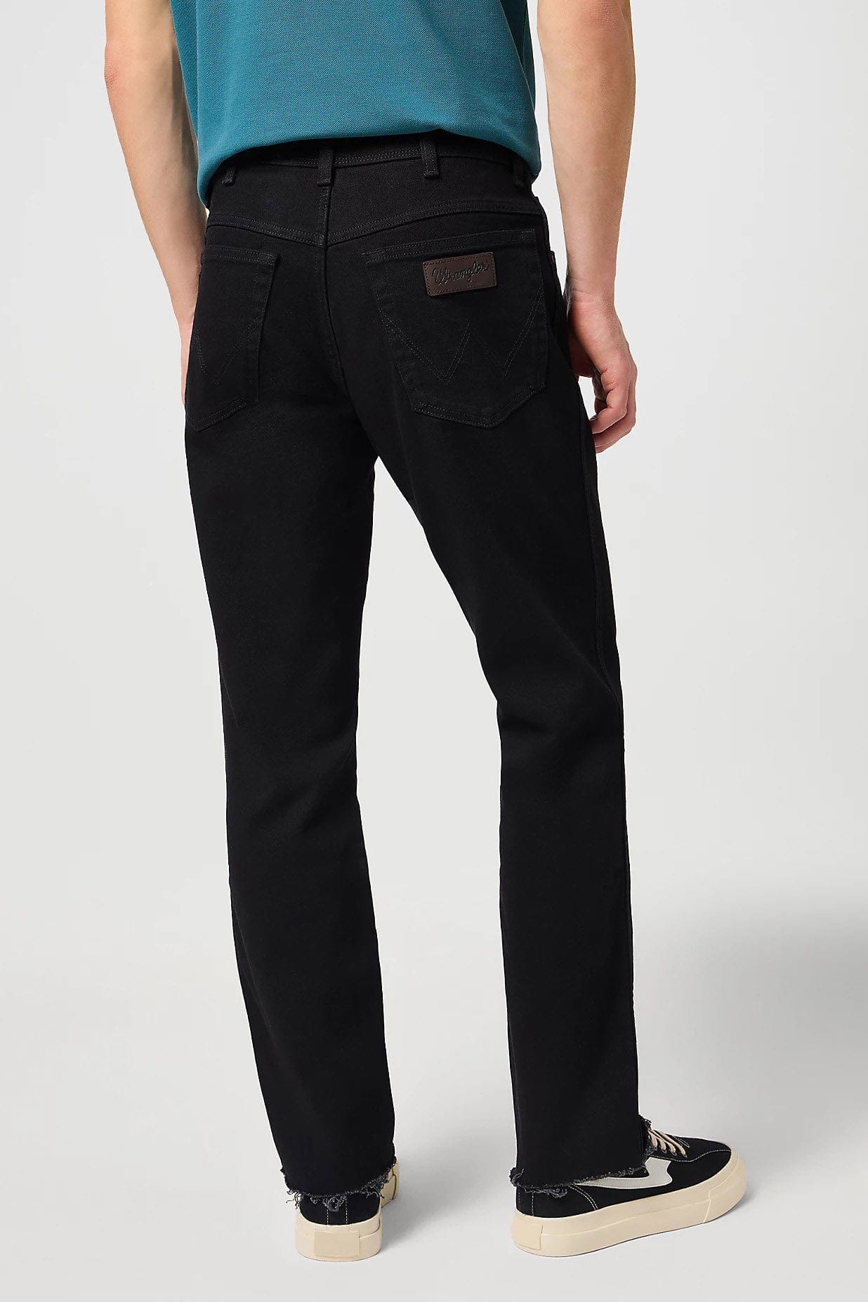 Texas Stretch Straight Leg Jeans - Black Overdye - Image 3
