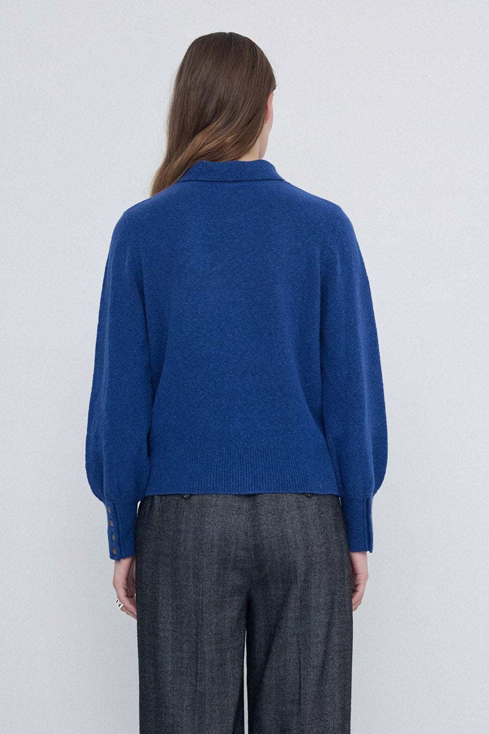 Collared Jumper - Uniform Blue - Image 3