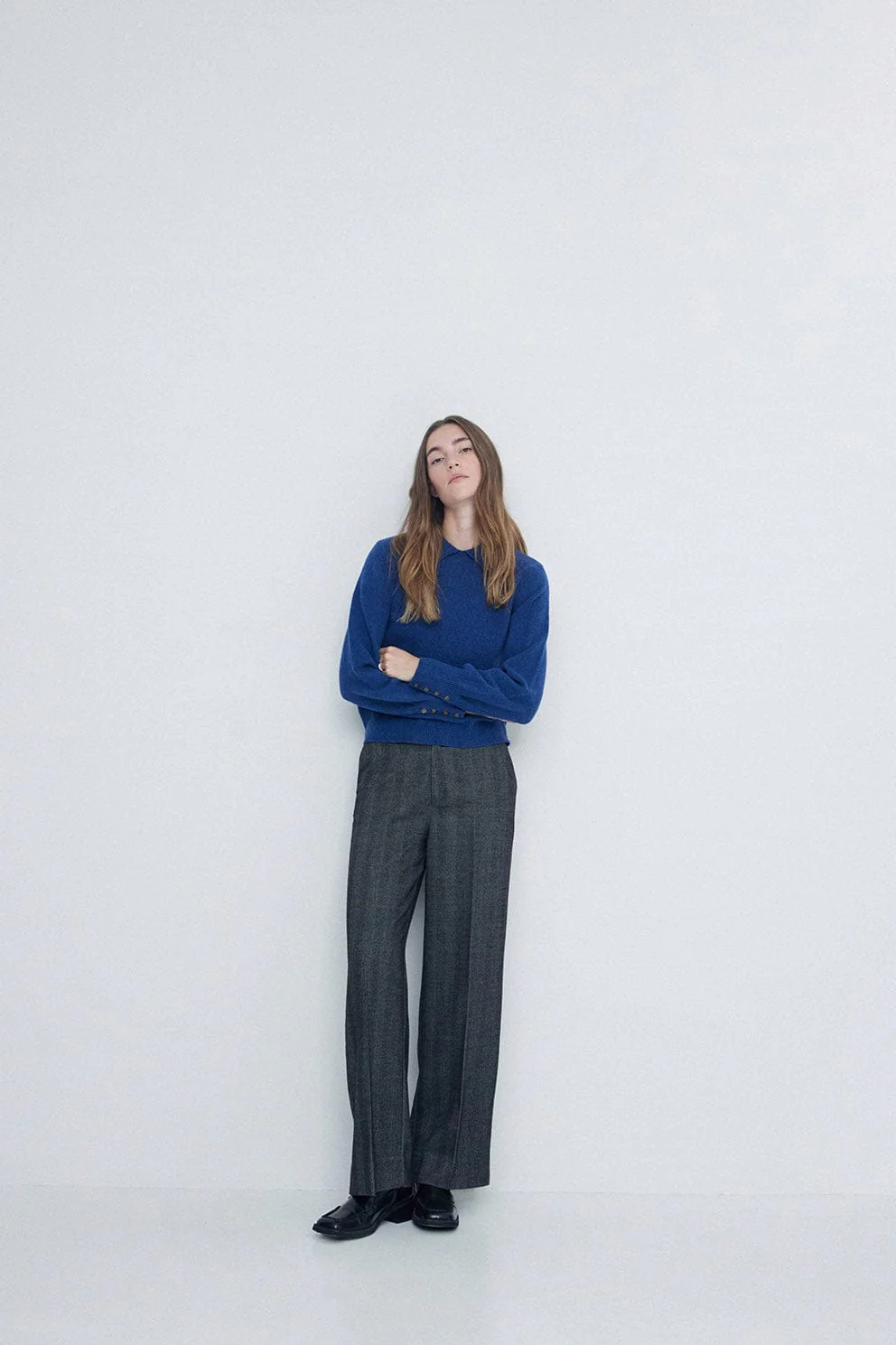 Collared Jumper - Uniform Blue - Image 4