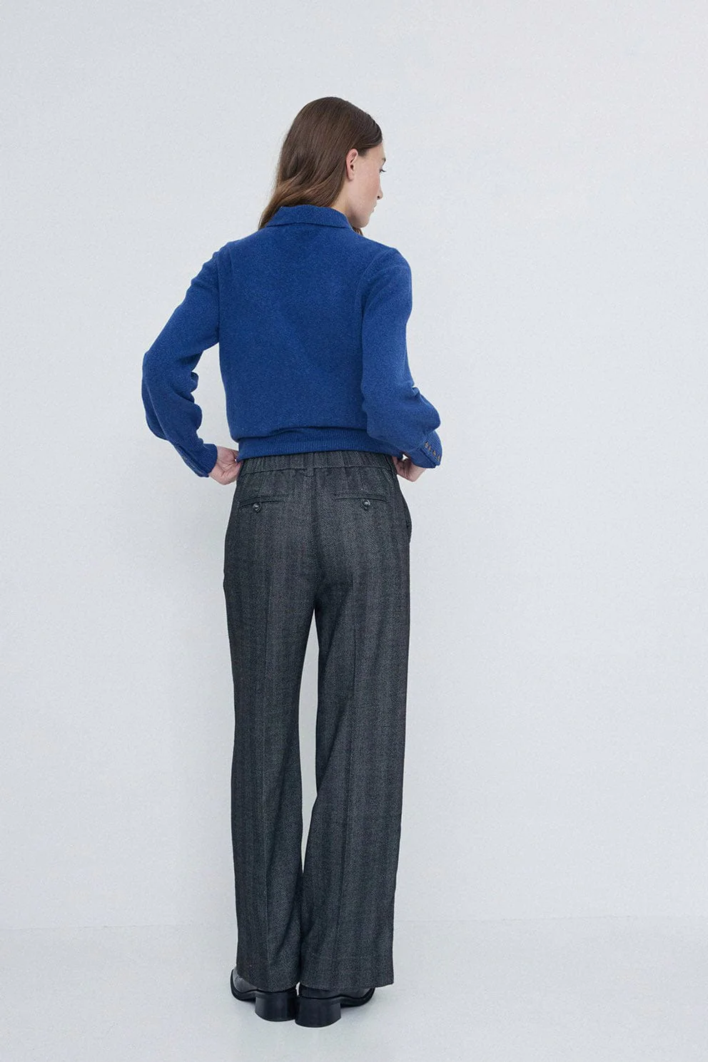 Collared Jumper - Uniform Blue - Image 5