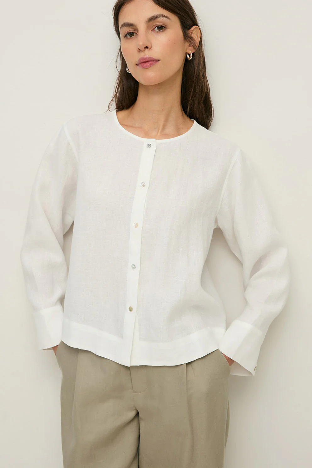 Pure Hemp Shirt - White