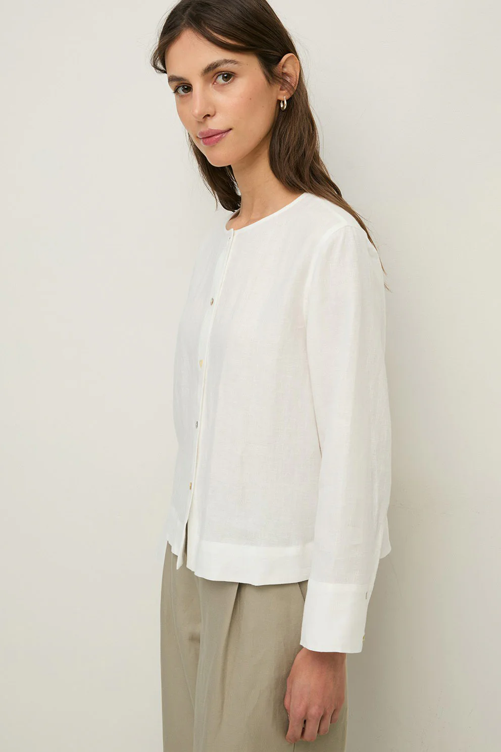 Pure Hemp Shirt - White - Image 3