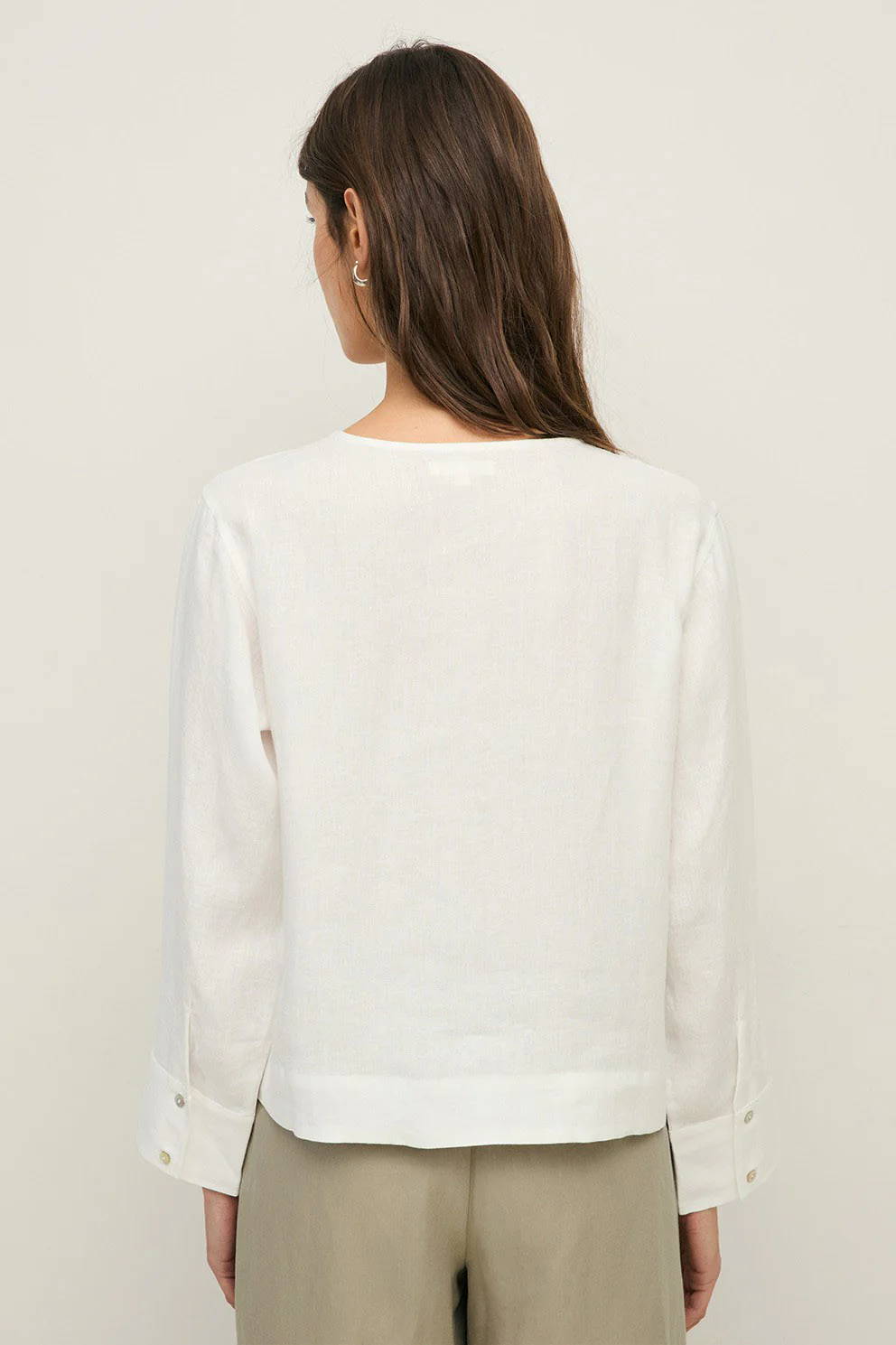 Pure Hemp Shirt - White - Image 5